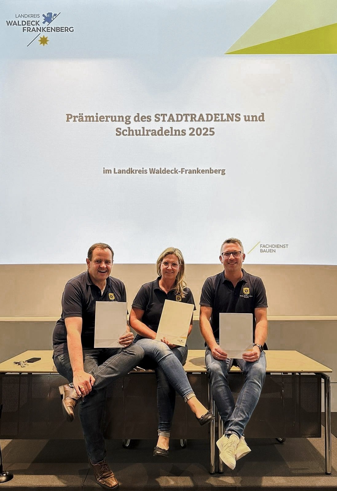 Featured image for “Auszeichnung für die Gemeinde Edertal beim STADTRADELN 2025”