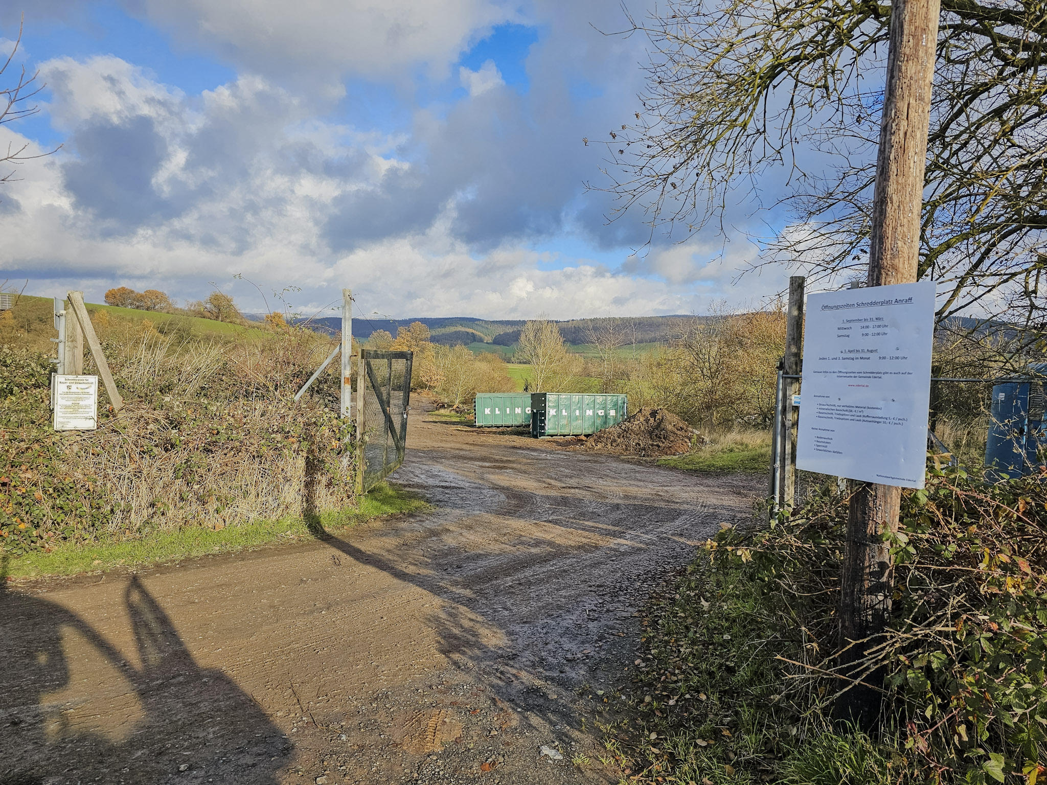 Featured image for “Deponieschließung Anraff über die Weihnachtsfeiertage”