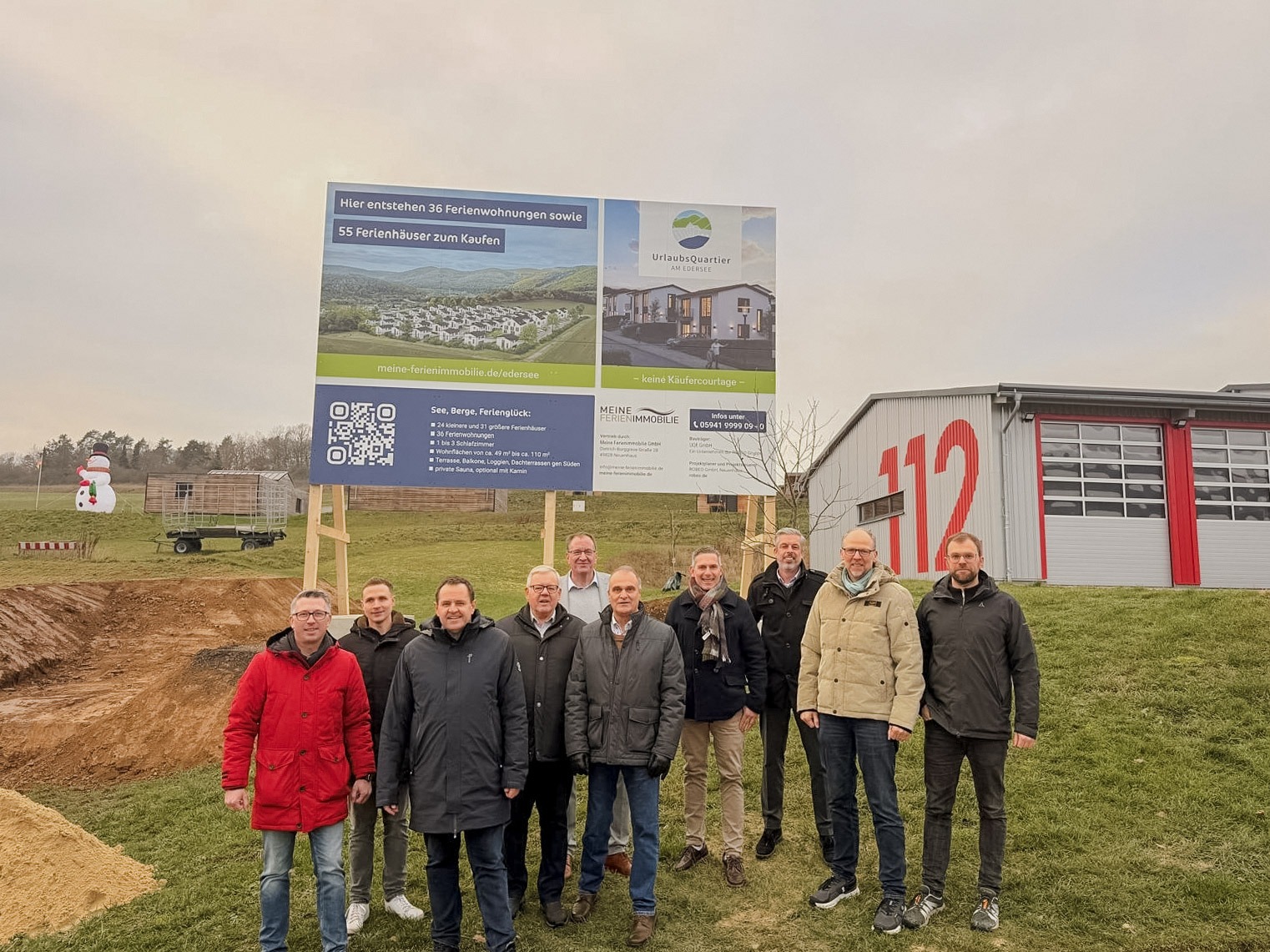 Featured image for “Urlaubsquartier am Edersee: Spatenstich für lang ersehntes Tourismusprojekt erfolgt”