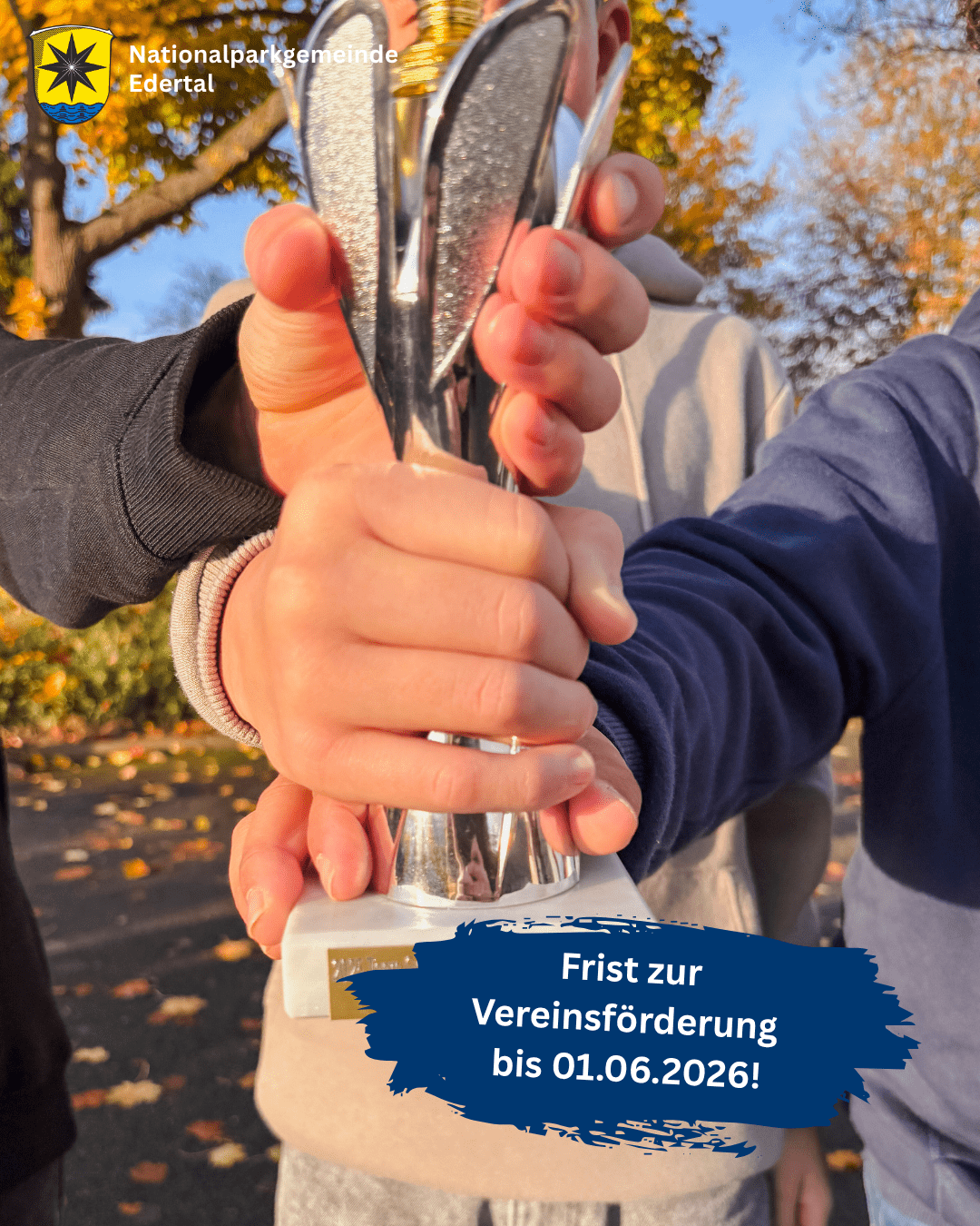 Featured image for “📢 Erinnerung: Frist zur Vereinsförderung bis 01.06.2026!”